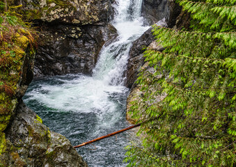 Wall Mural - Twin Falls Landscape 8