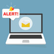 © maximilian - coputer alert email messaggio