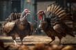 angry turkeys, generative ai