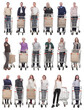 © ASDF - group of people with shopping cart showing thumbs up at camera