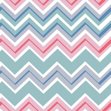 Seamless Pattern With Chevron Design,Seamless Pattern With Pink Chevron Design Colorful Zigzag Striped Pattern For Backgrounds And Design