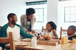 © Reese/peopleimages.com - Mornings can be enjoyable when having breakfast with your family. a family having breakfast together at home.