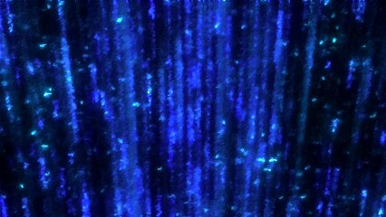 Poster - Bright stream of glowing lines in style of magic. Motion. Beautiful glow of moving stream of shiny stripes. Flow of energy or magic in form of glowing lines