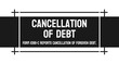 © Generative AI - Form 1099-C - Cancellation of Debt form for forgiven loans.