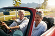 © GR/peopleimages.com - Some days, nothing beats a really good drive. a senior couple going on a road trip.