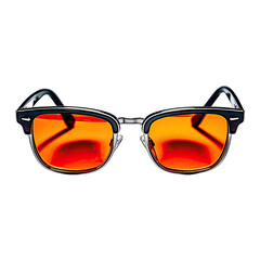 Canvas Print - Sunglasses with orange glasses