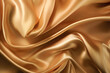 © Magnetu - Gold fabric colored silk satin background Generative AI