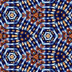 Poster - Fractal complex patterns - Mandelbrot set detail, digital artwork for creative graphic
