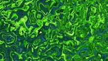 Fractal Complex Green Blue Patterns - Mandelbrot Set Detail, Digital Artwork For Creative Graphic