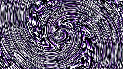 Poster - Fractal complex violet purple patterns - Mandelbrot set detail, digital artwork for creative graphic