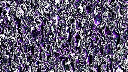 Poster - Fractal complex violet purple patterns - Mandelbrot set detail, digital artwork for creative graphic