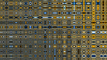 Poster - Fractal complex patterns - Mandelbrot set detail, digital artwork for creative graphic
