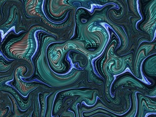 Leinwandbilder - Fractal complex patterns - Mandelbrot set detail, digital artwork for creative graphic