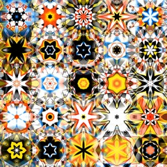Leinwandbilder - Fractal complex patterns - Mandelbrot set detail, digital artwork for creative graphic