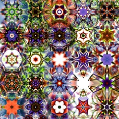 Leinwandbilder - Fractal complex patterns - Mandelbrot set detail, digital artwork for creative graphic