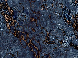 Leinwandbilder - Fractal complex patterns - Mandelbrot set detail, digital artwork for creative graphic