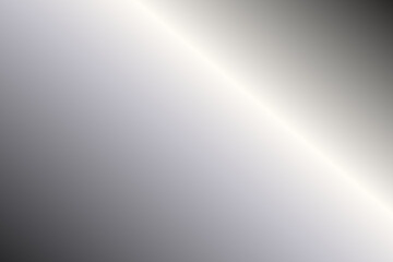 Wall Mural - Abstract Light Grey Background Bright Silver Metal Vector Illustration Simple Normal Diagonal Gradient Gray Stainless Backdrop Aluminum Steel Texture Spotlight Copy Space for Text