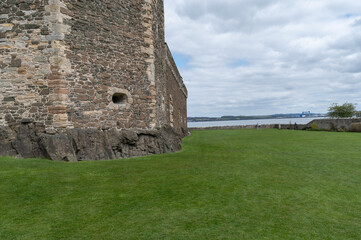 Wall Mural - Blacmness castel, scotland