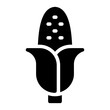 corn glyph icon