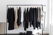 © Alfazet Chronicles - minimalist wardrobe inspiration, with mix of classic and modern pieces, created with generative ai
