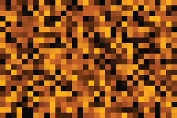 Poster - Abstract colorful square pixel pattern background