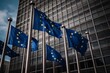 © Jorge Ferreiro - illustration, eu commission flags in brussels, generative ai