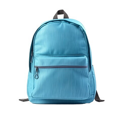 school backpack isolated. illustration ai generative.