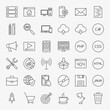 © Designpics - Coding Line Icons Set. Vector Collection of Modern Thin Outline Programming and Web Development Symbols.