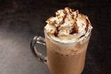 Drink - Amarula liqueur with chocolate shavings and whipped cream