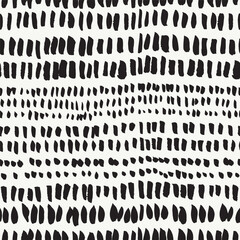 Poster - Seamless abstract pattern with hand drawn strokes
