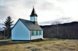 kościół w Park narodowy, krajobrazowy Þingvellir, Islandia