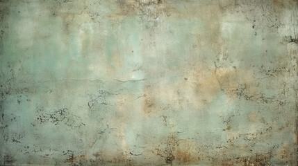 Green gray cement concrete texture, grunge rough old stain gray background, vintage backdrop studio design. AI generative