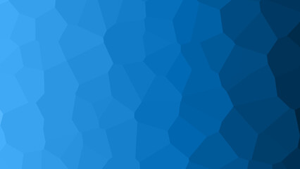 Wall Mural - blue low poly background. blue low poly banner with triangle shapes background. modern blue low poly