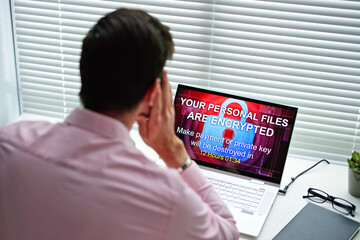 Poster - Ransomware Malware Cyber Attack