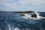 Fototapeta Morze - Jyogashima Island Seashore in Kanagawa, Japan - 日本 神奈川 城ヶ島 海岸
