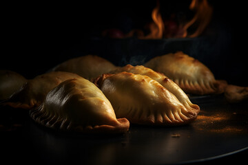 Delectable venezuelan empanadas