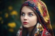 © RJ.RJ. Wave - portrait of a national Ukrainian girl