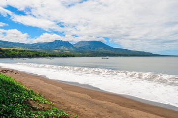Wall Mural - panoramic view of flores island, indonesia