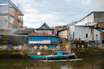 Wall Mural - panoramic view of labuan bajo port, indonesia