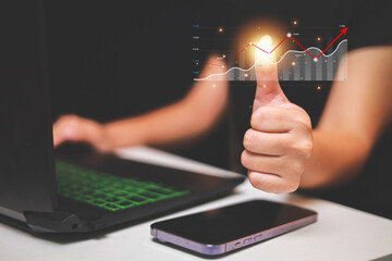 data analytics report business strategy, management tools, stock market indicator or forex trading g