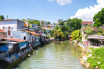 Wall Mural - views of labuan bajo harbour, indonesia