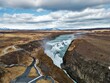 wodospad Gullfoss, Islandia, Złoty Krąg, Golden Circle