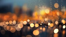Bokeh Lights With Soft, Out-of-focus Background, Generative Ai