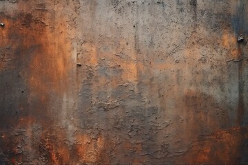 Wall Mural - steel metal grunge texture rusty fancy background, dark gray black, generative ai