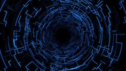 neon tunnel motion light background video event for music broadcast TV, night clubs, music videos, LED screens and projectors, jazz, pops, funky and disco party