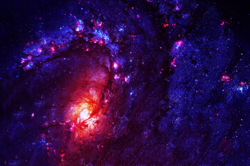 Wall Mural - a beautiful cosmic nebula. elements of this image furnished nasa.