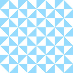 Geometric seamless pattern with triangles. Modern op art abstract background.