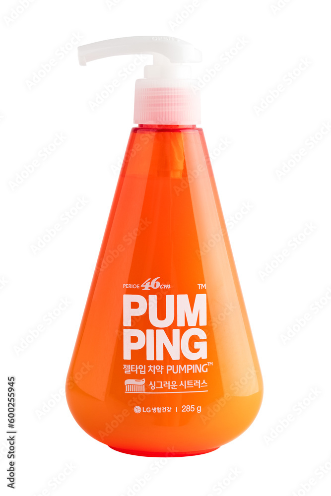 Per Rio Korean Toothpaste Toothpaste whitening Perioe Pumping Citrus. Toothpaste with a mild and ...