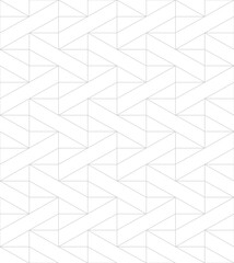 Elegant geometric seamless pattern. Stylish triangular grid texture.