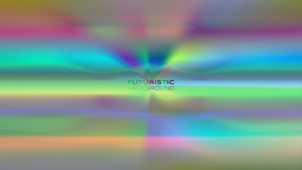 Wall Mural - Gradient futuristic banner retro feather focus vibrant back to the future theme background